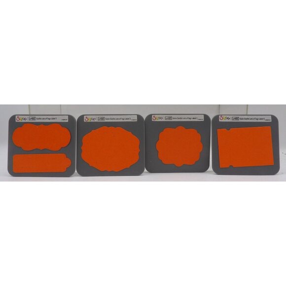Sizzix Sizzlits Stampin Up! Lots Of Tags Label 1-4 Die Set For Crafting & Scrapb - Picture 1 of 6